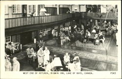West End Of Rotunda Bigwin Inn Postcard
