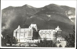 Banff Springs Hotel Postcard