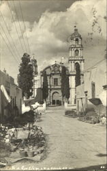 Calle De Pape Llano Postcard
