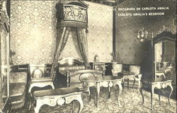 Recamara De Carlotta Amalia Carlota Amalia's Bedroom Postcard
