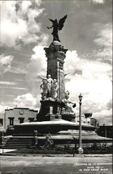 Colunna De La Independen Postcard