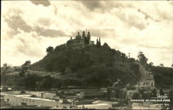 Piramide De Cholula Pueb Postcard