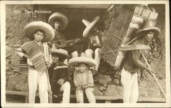 Tipos Mexixanos, Hugo Brehme Postcard