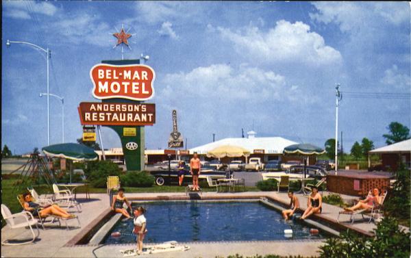Bel-Mar Motel, U.S. Hiways 67 and 64 Beebe Arkansas