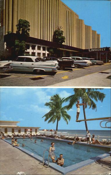 Kimberly Resort Motel, Collins Avenue At 158th Street Miami Beach Florida