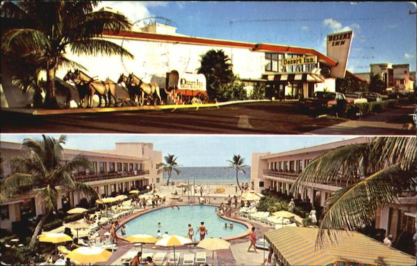 Desert Inn Resort Motel, 172nd St. & Collins Ave. Miami Beach 54 Florida