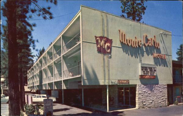 Monte Carlo Motel, Cedar Ave. & Stateline California