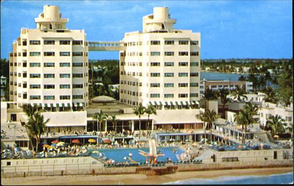 The Sherry Frontenac Hotel, 65th Street Miami Beach Florida