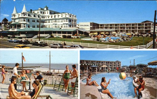 The Colonial Hotel And New Motor Lodge, P.O. Box 338 Cape May New Jersey