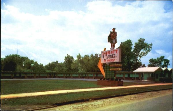 Thrift Courts Of America, U.S. 278 West Broad St. State Highways 12, 15, 44 Greensboro Georgia
