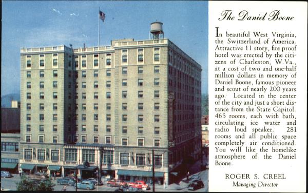 The Daniel Boone, Capitol And Washington Streets Charleston West Virginia