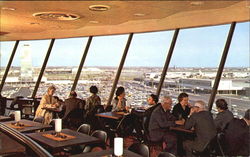 Los Angeles International Jet Age Air Terminal Postcard