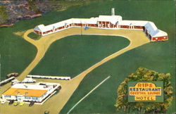 Rip's Restaurant Cocktail Lounge And Motel, Hwy. No. 301 Just South of New U. S. 50 Mitchellville, MD Postcard Postcard