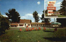 Mar-Jon Motel, Rte. U.S. 3 at Plymouth Interchange Interstate 93 Postcard