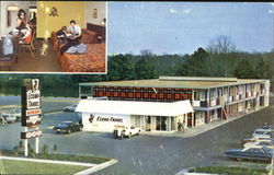 Econo-Travel Motor Hotel, 6560 Ramona Boulevard Postcard