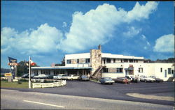 Algoma Inn, Marie, on Hwy 17 East Postcard