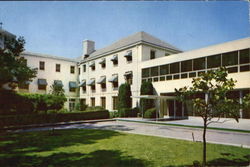 Mills Memorial Hospital Postcard