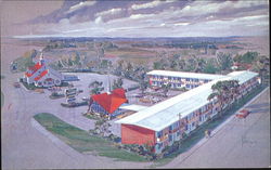 Howard Johnson's Motor Lodge, U.S. 1, U.S. 4 and N.H. 16 Portsmouth, NH Postcard Postcard