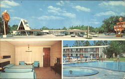 Bryant's Motel, U. S. 301 & 25 - South City Limits 461 South Main St Statesboro, GA Postcard Postcard