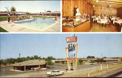 Lee's Motel, 17126 Highway 99 No Madera, CA Postcard Postcard