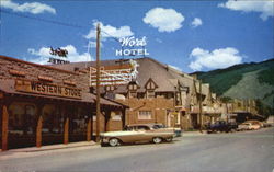 Wort Hotel Jackson, WY Postcard Postcard
