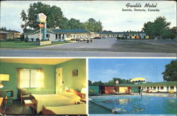 Faulds Motel, 1675 London Rd., R. R. #1 Postcard