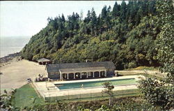The Swimming Pool, Fundy National Park New Brunswick, NB Canada Postcard Postcard