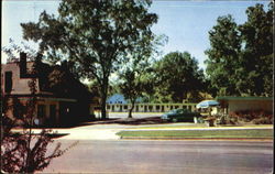 Golden Cherry Motel, West on U.S. 29 at North West Junction of U.S. 29 and U.S. 241 Postcard