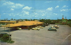 Holiday Inn, MacArthur Drive at North Circle, U. S. 71, 165-167, State Highway 1 Postcard