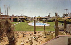 El Ranchito Sereno Apartments, 3800 E. 4th Street Just West of Alvernoh Postcard