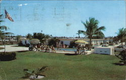 Whispering Palms Motel Apts, 1201- 12th Ave. South Lake Worth, FL Postcard Postcard