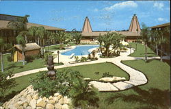 Tahitian Gardens, 5206 U.S. 19 North Postcard