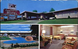 Pony Express Motel Postcard