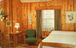 Mitchell's Motel, U.S. 64. N.C. 28 and 106 Postcard