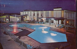 Lamplighter Motor Inn, 2808 South 72 Postcard