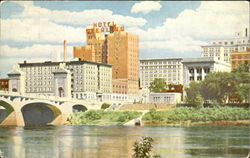 Hotel Sterling Wilkes-Barre, PA Postcard Postcard