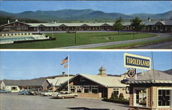 Tirolerland Inn, On Route 9N Postcard