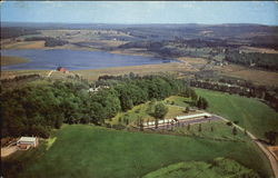 Manor Hill Motel - Hotel, 400 Yards From Pa Postcard