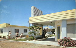 Carousel Apt. Motel, 638-640 Poinsettia Ave Postcard