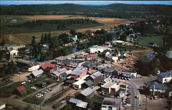 Birds Eye View Minden ON Canada Ontario
