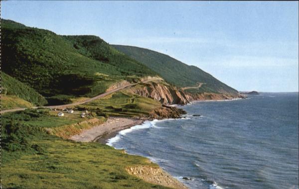 Corny Brook On The Cabot Trail Scenic NS Canada Nova Scotia