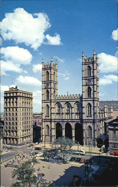 Notre Dame Church Montreal PQ Canada Quebec