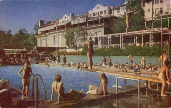 Swimming Pool Beverly Hills Hotel California