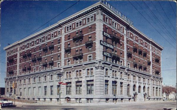 Royal Alexandra Hotel Winnipeg MB Canada Manitoba