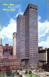 Alcoa Building And Mellon Park Pittsburgh, PA Postcard Postcard
