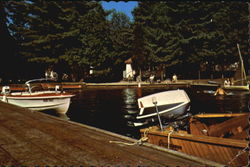 Whispering Pines Charleston Lakeshore Cottages, R.R. #4 Postcard