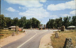 Gateway At Western Entrance, Algonquin Park Postcard