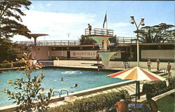Nuffield Swimming Pool Postcard