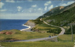 Nova Scotia's Cabot Trial Postcard