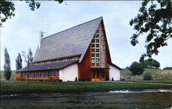 Riverside Bible Camp Chapel Postcard